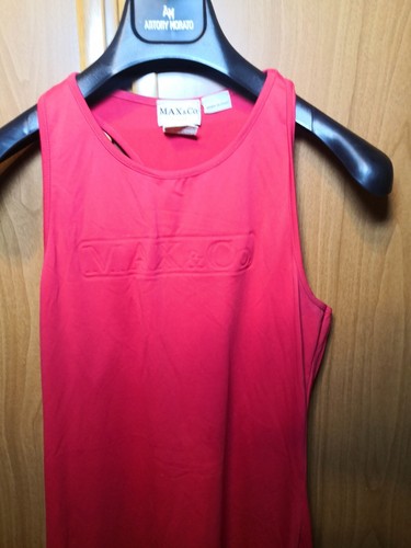 Tubino rosso max co tricot - &,