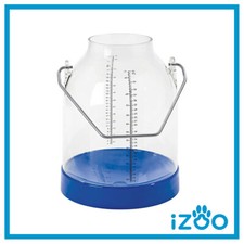 SECCHIO IN PLASTICA PER MUNGITRICE MUCCHE PECORE CAPRE BIDONE LATTE MUNGITURA