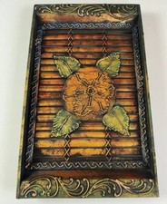 Quadretto intarsiato Legno Decorativo