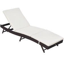 Patio Adjustable Rattan Wicker