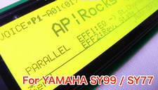 YAMAHA SY99 SY77 LCD Display