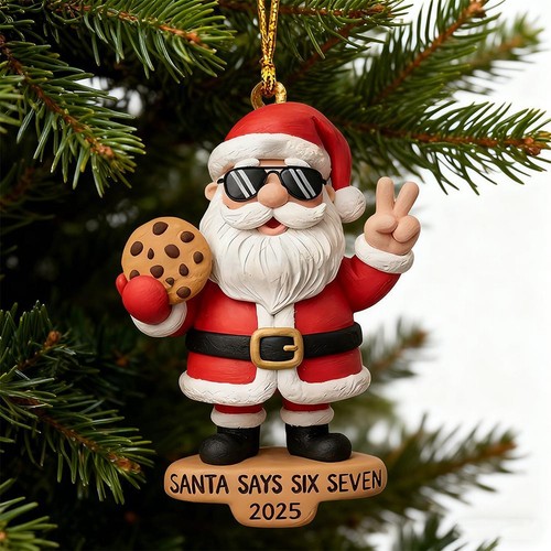 Sei sette ornamenti babbo - ornamenti,