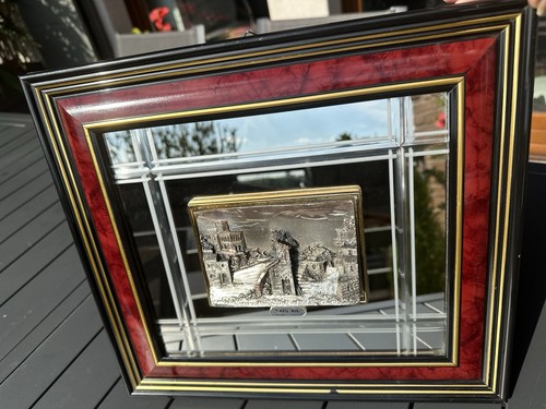 Quadro bassorilievo argento - in,