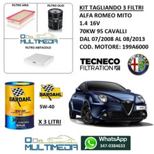 TAGLIANDO FILTRI OLIO BARDAHL