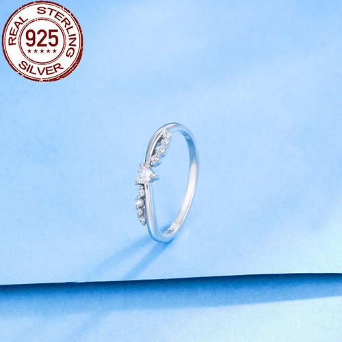 Anello promessa zirconi lucidi