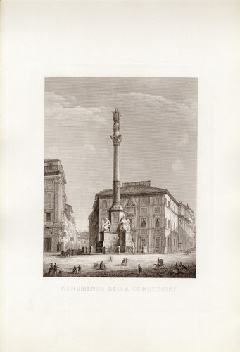 Roma colonna dell immacolata - colonna, dell'immacolata
