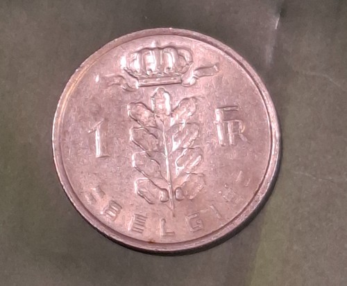 Belgio moneta franco - -, da