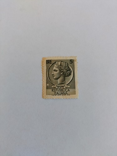 Raro francobollo lire - raro,