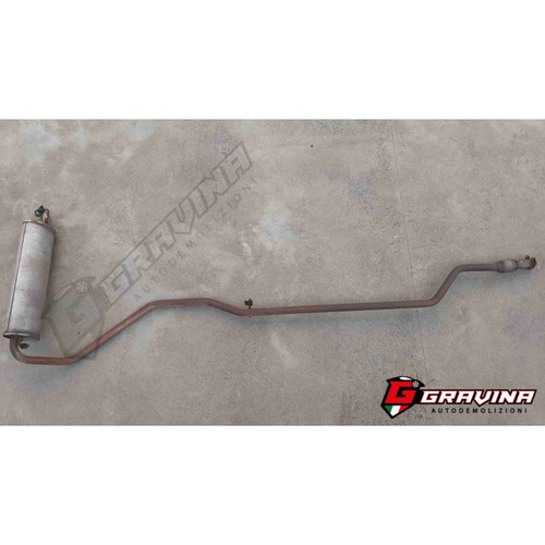 55191581 silenziatore scarico - silenziatore,