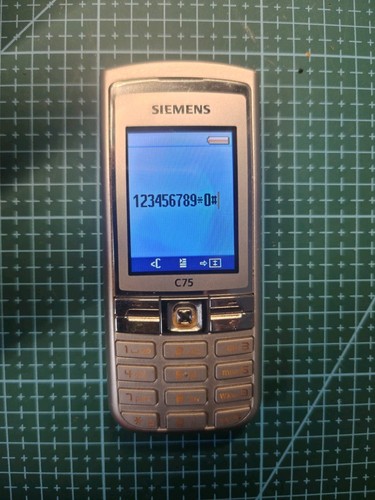 Telefono cellulare siemens c75 - telefono,