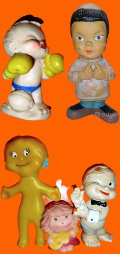 Lotto pupazzi bambini - lotto, gomma