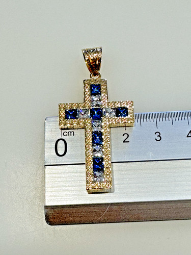 Pendente croce unisex oro - unisex,
