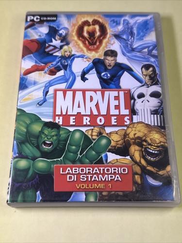 Marvel heroes laboratorio - marvel,