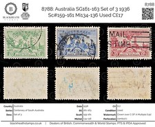 8788: Australia SG161-163 Set