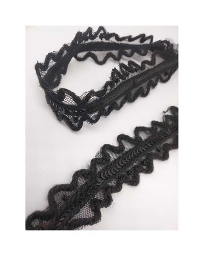 Passamaneria bordo nero - 50, cm