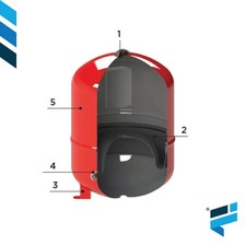 Vaso espansione  per Solare Termico  CIMM 8-12-18-24 LT