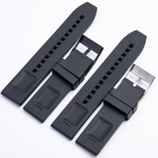 Bracciale in gomma nera per