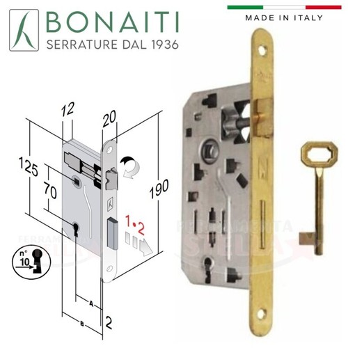 Serratura patent porte - serratura,