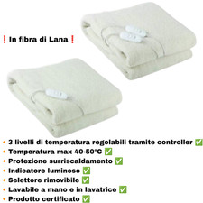 Scaldasonno lana letto singolo - lana,