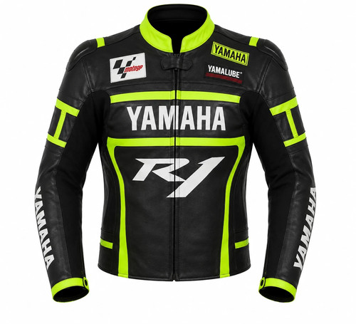 Giacca moto pelle yamaha - giacca, r1