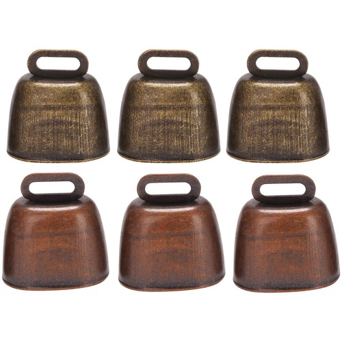 Campana mucca nel metallo - di,