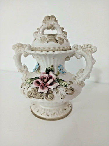Vaso potiche capodimonte - potiche,