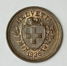 1936 B Svizzera con scudo