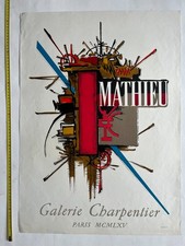 Georges Mathieu at Galerie