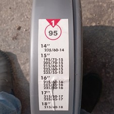 catene da neve 95 14''  235/60-14 ----  15 '' 195/75-15  205/70-15 215/65-15 ecc