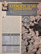 Test su strada Citroen 2CV6