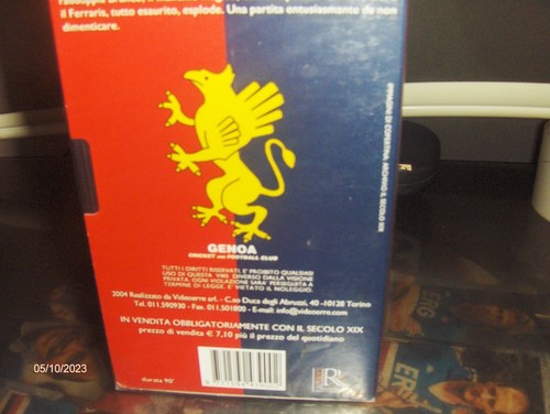 Vhs secolo xix genoa - ,