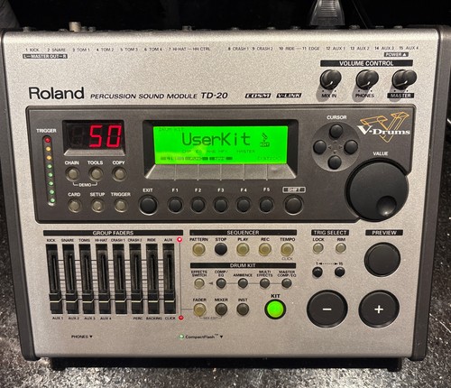 Roland drum module - roland, td-20