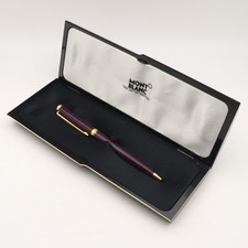 Montblanc Noblesse Oblige Purple Pointball Pen With Box