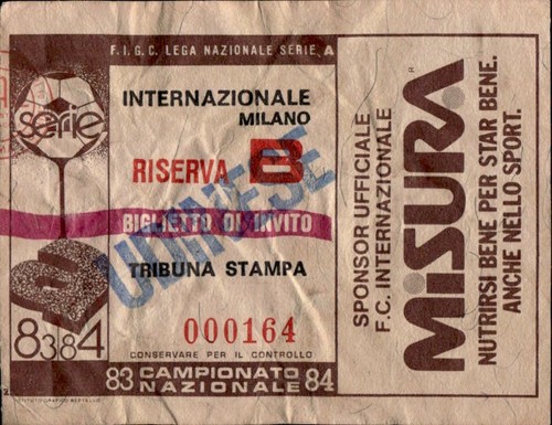 Biglietto stadio