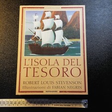 Libro  L'isola del tesoro Stevenson Illustr. Negrin - Mondadori Prima Ed. 2002
