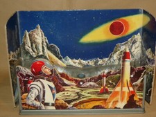 HORIKAWA SH JAPAN SPACE GAME WORKING JAPAN TIN TOY ROBOT SPACE