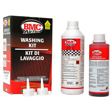 KIT LAVAGGIO PULIZIA FILTRO ARIA PER AUTO E MOTO PULITORE + OLIO BMC