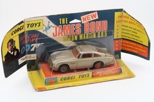 CORGI TOYS 270 * IL NUOVO ASTON MARTIN DB5 * JAMES BOND * GOLDFINGER * 1:43