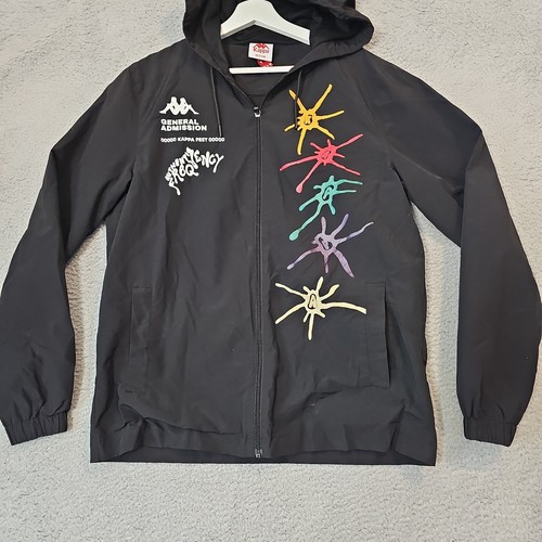 Kappa fest men black full - black,