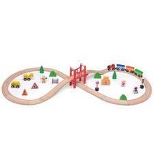 Viga Pista Treno In Legno