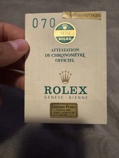 Rolex Gmt 16750 Guarantee Warranty Garanzia 1984
