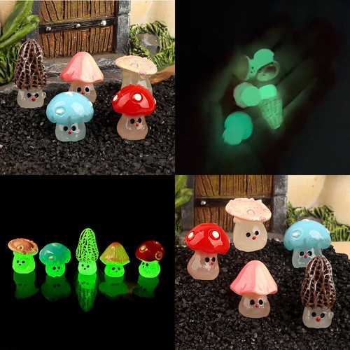 20pcs mini funghi artigianali - mini,