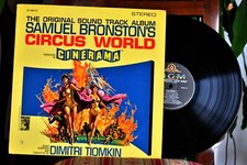 WARNER STEREO ALTA FEDELTÀ ORIGINALE USA SDTK "Circus World" musica di TIOMKIN