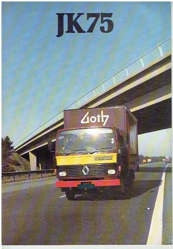 Renault jk75 4x2 camion - jk75, rigido