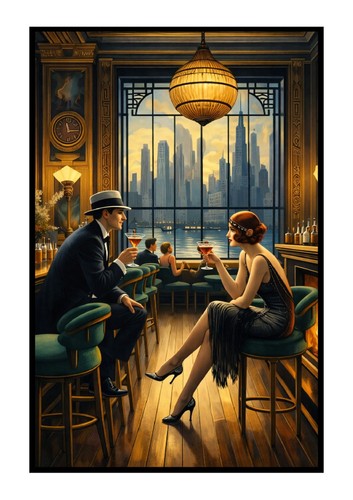 Poster art deco - poster,