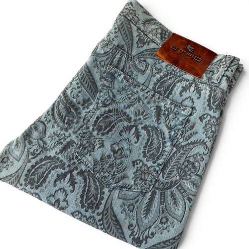 Jeans etro paisley jacquard - jeans,