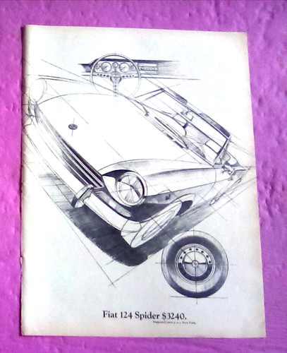 Pubblicità stampa fiat 124 - stampa,