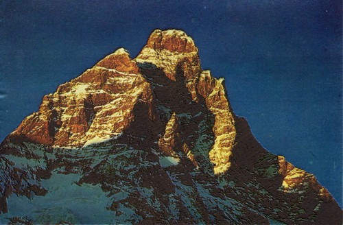 Cartolina cervino il monte - -,