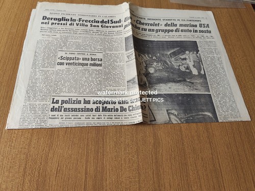 1962 treno freccia del sud - treno,