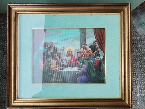 Quadro grandecm ultima cena - ultima,